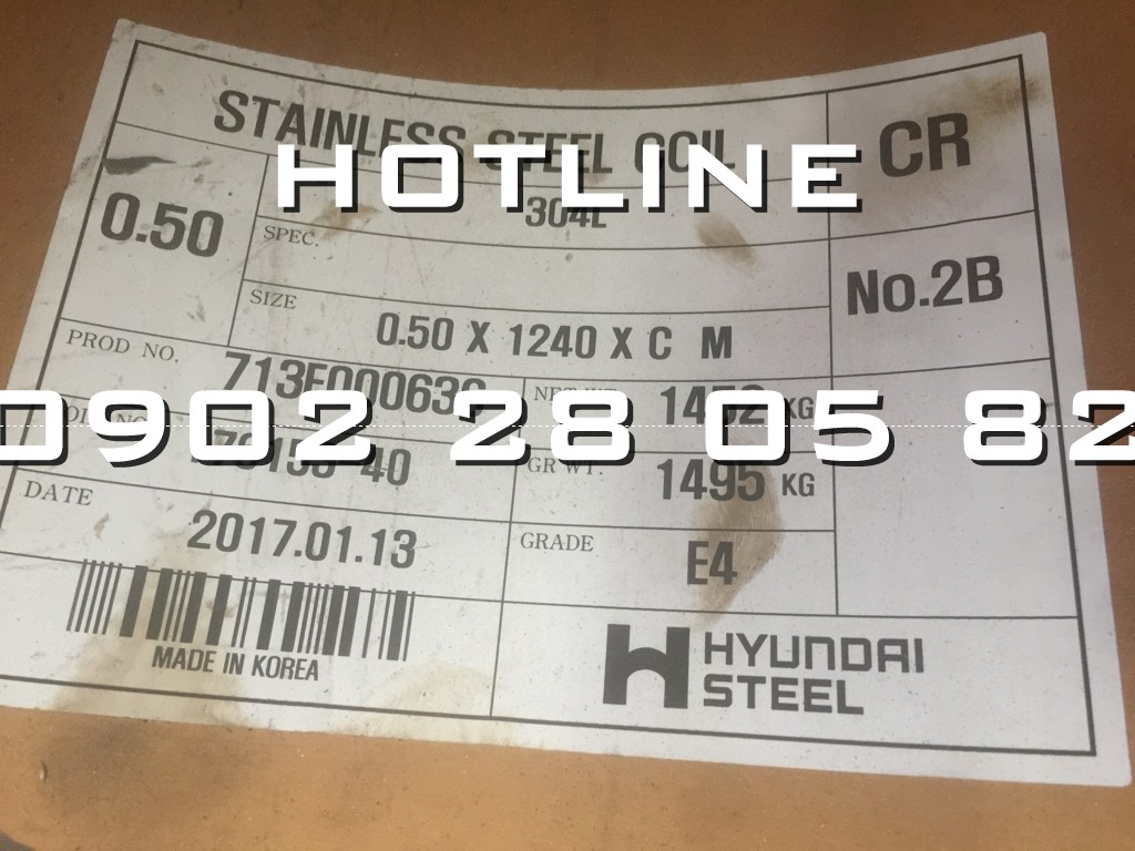 Inox 301 là gì? Giá Inox 301 rẻ nhất hiện nay - LH 0902 28 05 82