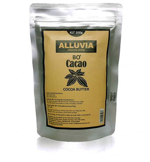 Alluvia đảm bảo tác dụng của bơ cacao từ thiên nhiên