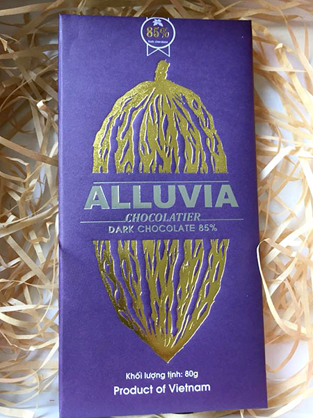 Alluvia - thanh socola ngọt ngào thơm nồng đầy ấn tượng