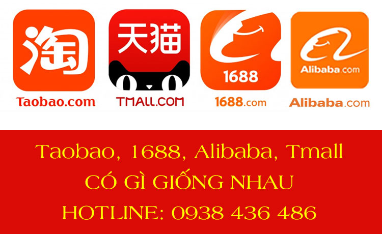 Cả 4 đều là trang web thương mại điện tử lớn nhất Trung Quốc