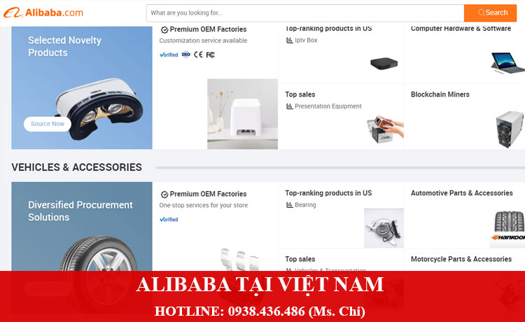 Hiện nay có khá nhiều các công ty vận chuyển hàng trên Alibaba tại Việt Nam
