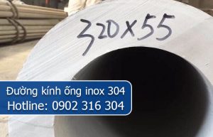 đường kính ống inox 304