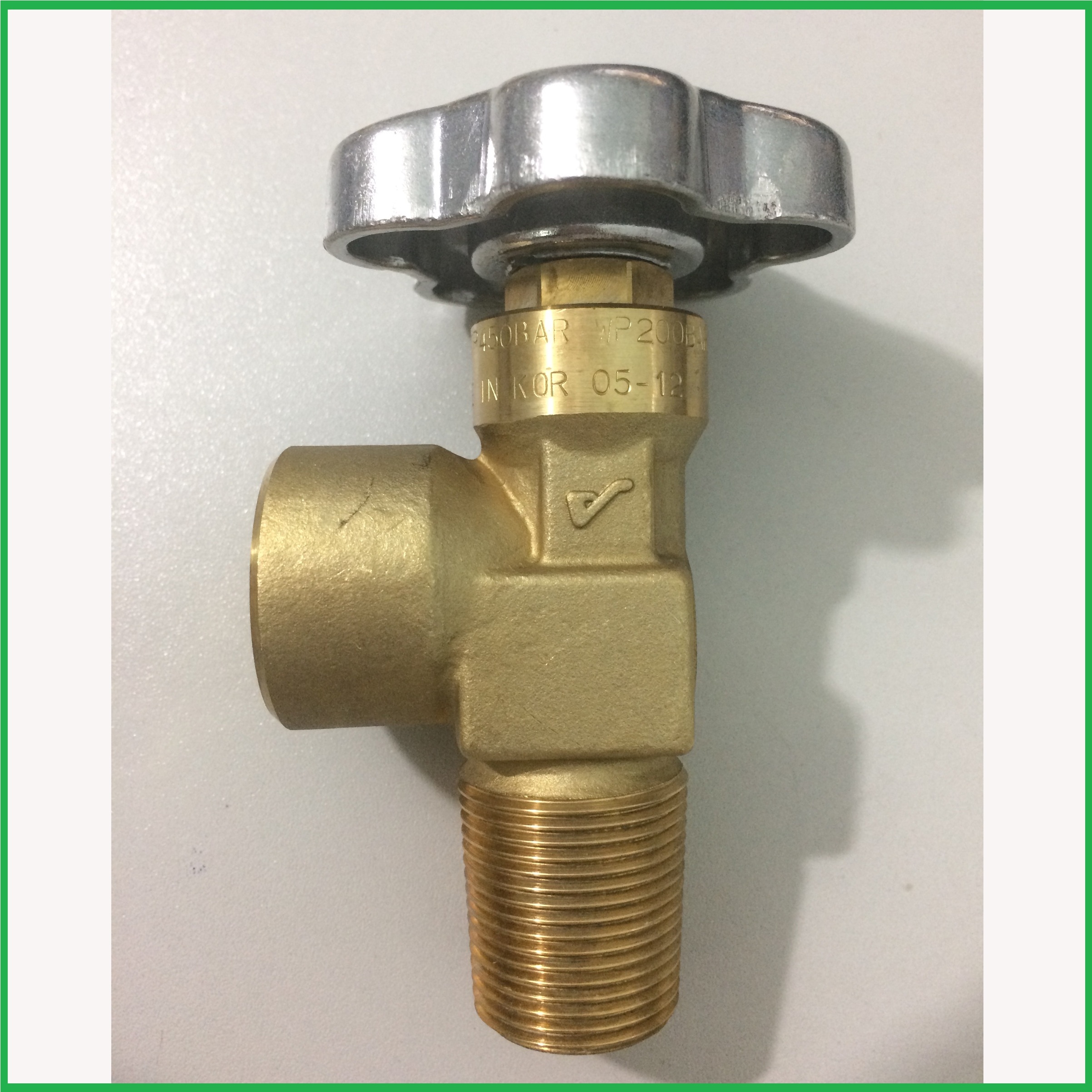 COMPRESSED GAS CYLINDER VALVE BS4 (WITHOUT SAFETY DISC BURST) – Việt ...