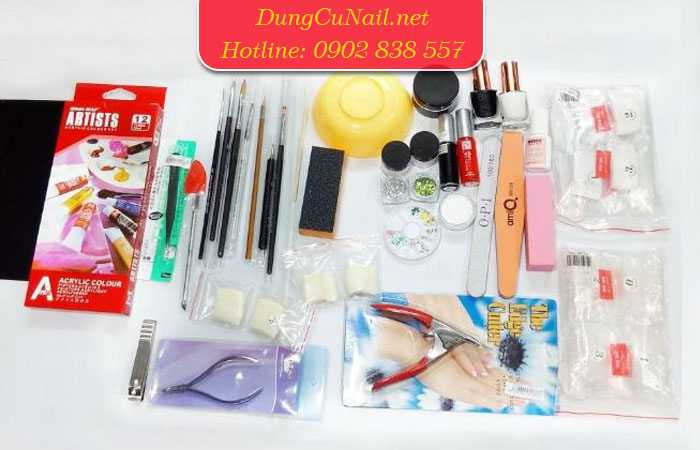 Đồ nghề học nail giá bao nhiêu, gồm những gì?